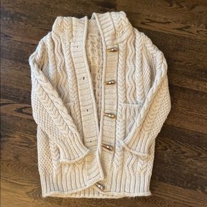 Wool cardigan
